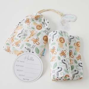 Baby 1: Muslin Wrap | Safari
