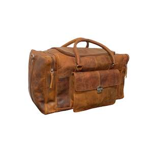 Bags 1: Vintage Leather Weekend Bag