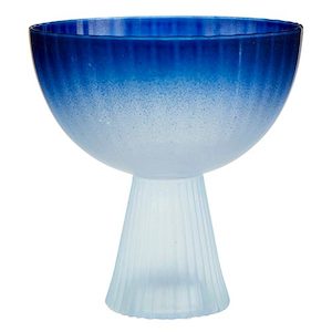 Coupe Glass - Blue