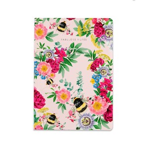 Lola Design Notebook | Pink Bee
