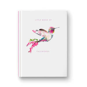 Lola Design: Lola Design | Humingbird Password Book