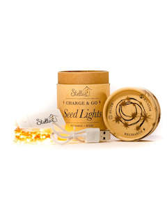 Lighting: Rechargable Seed Lights