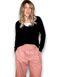 Tops 1: Baby Alpaca/Blend Knit Long Sleeve