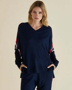 Karina Knit Sweater - Navy