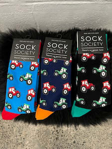 Socks: Sock Society Tractors