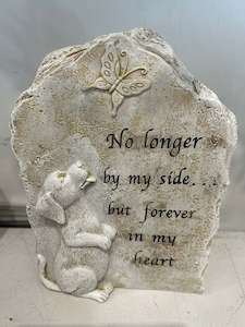 Dog Memorial Plaque