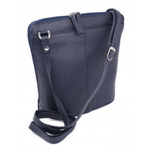 Bags 1: Baron Paris Leather Handbag Navy