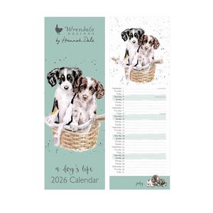 2024 Calendars Diaries: 'A Dog's Life' Slim Calendar 2026