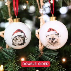 Furry Friends: Cats Round Bauble