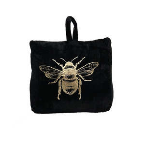 Hooks Doorstops: Velvet Bee Doorstop