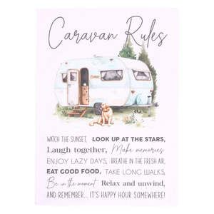 Caravan - Tea Towel
