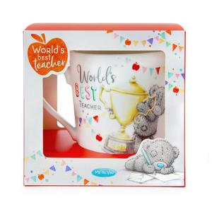 Kitchen 1: World's Best Teacher Me to You Bear Boxed Mug