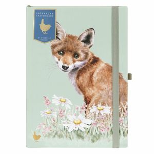 'The Curious Cub' Fox Signature Stationery Notebook