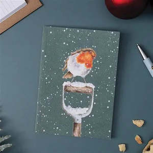 Wrendale Design 1: 'A Little Red Robin' Robin A6 Paperback Notebook