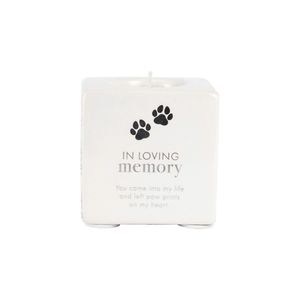 Sympathy Pet - In Loving Memory Candle Holder