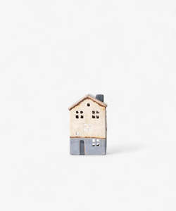 Saint Malo Tea Light House Stone Roof