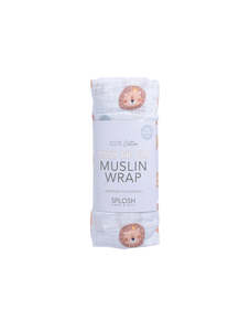 Baby 1: Baby Lion Muslin Wrap