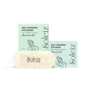 Soleiz - Chamomile Scented Self-Warming Eye Mask (5 Pack)
