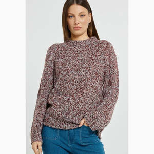 Gracie Sweater - Multi Red