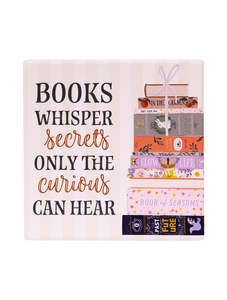 Children: Forever Booked Ceramic Coaster