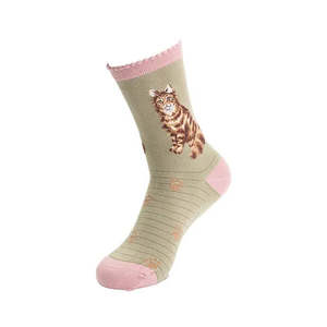 Wrendale Designs 'Feline Fabulous' Cat Socks
