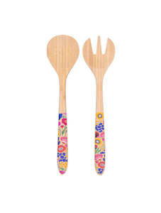 Bamboo Salad Servers - Billie