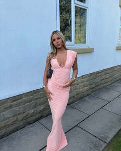 Pretty Little Thing Plunge Maxi