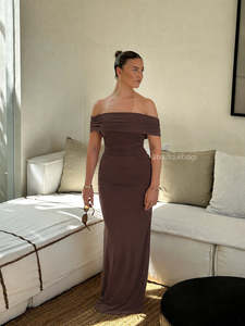 Bronze Snake Amalia Dress