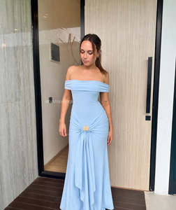 Size 8 S: Peppermayo Vee Bardot Maxi