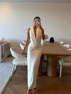 SALE - Misha Cabana Cupro Dress