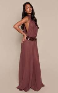 Full Length: Pretty Little Thing Sequin Waistband Maxi
