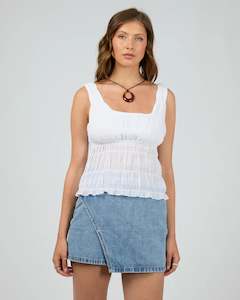 ALL ABOUT EVE MAUDE SHORT SLEEVE SHIRT