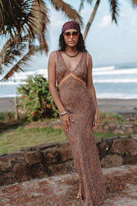 Barefoot Blonde: BAREFOOT BLONDE MAEVE MAXI DRESS