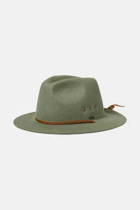 Brixton: BRIXTON WESLEY WTHR GUARD PACKABLE FEDORA