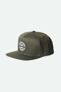 Brixton: BRIXTON OATH III CAP - DARK VETVIER