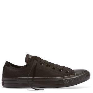 Converse: CONVERSE LOW CANVAS - MONO BLACK