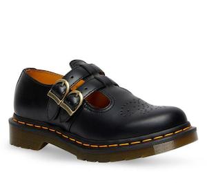 Dr Martens: DR MARTENS MARY JANE BLACK SMOOTH