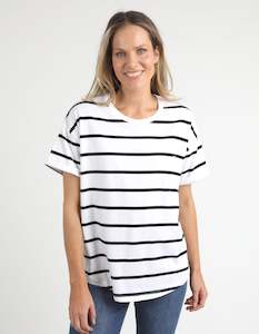 Elm: ELM HALLI S/S STRIPE TEE