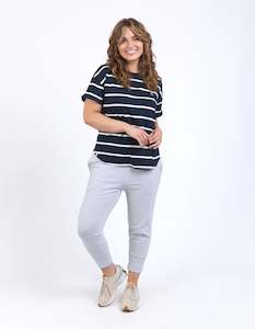 ELM HALLI S/S TEE STRIPE