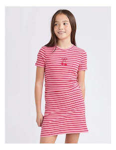 Eve Girl: EVEGIRL BETTY RUCHED TEE DRESS