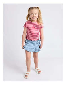 Eve Girl: EVEGIRL BETTY RIB TEE
