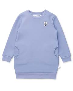 MINTI FURRY WAFFLE DRESS