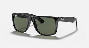 RAY-BAN JUSTIN POLISHED BLACK