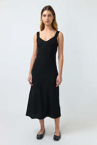 Sylvester: SYLVESTER DUNE DRESS BLACK