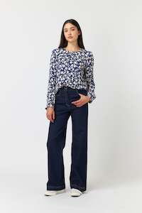 SYLVESTER GARDENIA TOP