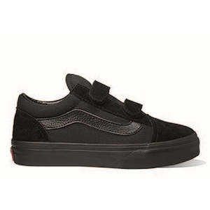 VANS KIDS OLD SKOOL V BLACK/BLACK