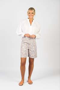 Vassalli: VASSALLI WIDE LEG ABOVE KNEE DOUBLE POCKET SHORT