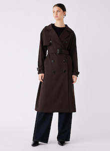 Wish: ESMAEE AVENUE TRENCH COAT