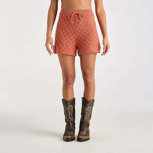WRANGLER SCALLOP KNIT SHORTS