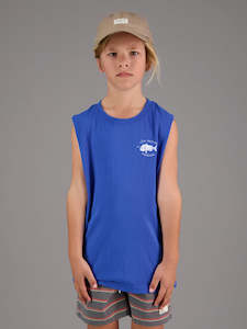 LITTLE ANGLERS MINI SNAPPE LOGO TANK